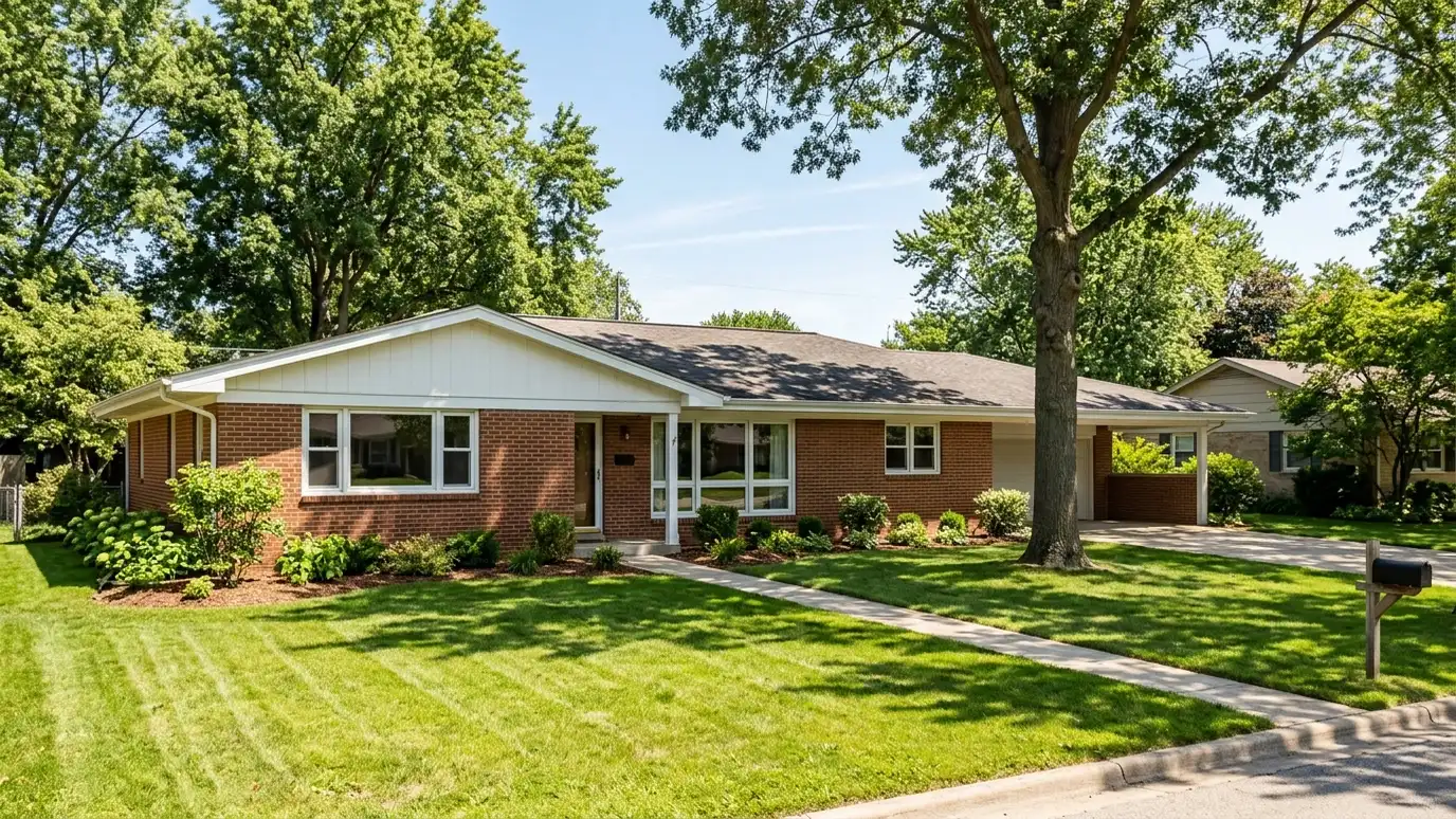 Shower installation and replacement in Donelson, TN A well-kept home in Donelson, Tennessee on a quiet street with mature trees