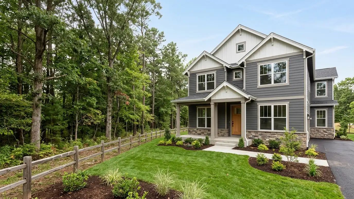 A well-kept home in Fairview, Tennessee on a quiet street with mature trees