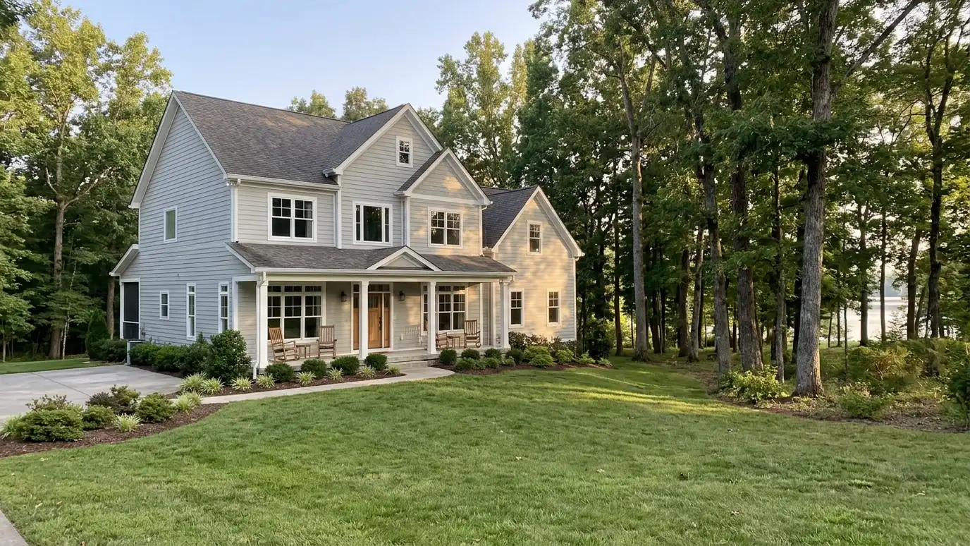 A well-kept home in Gallatin, Tennessee on a quiet street with mature trees