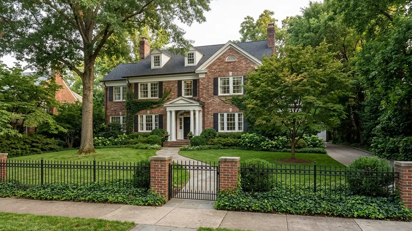 A well-kept home in Green Hills, Tennessee on a quiet street with mature trees