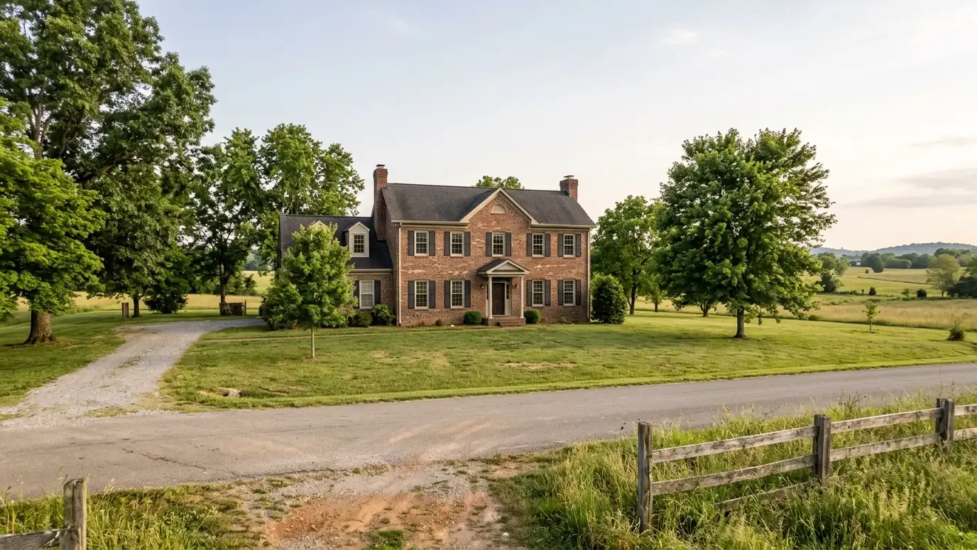 Shower installation and replacement in Lebanon, TN A well-kept home in Lebanon, Tennessee on a quiet street with mature trees