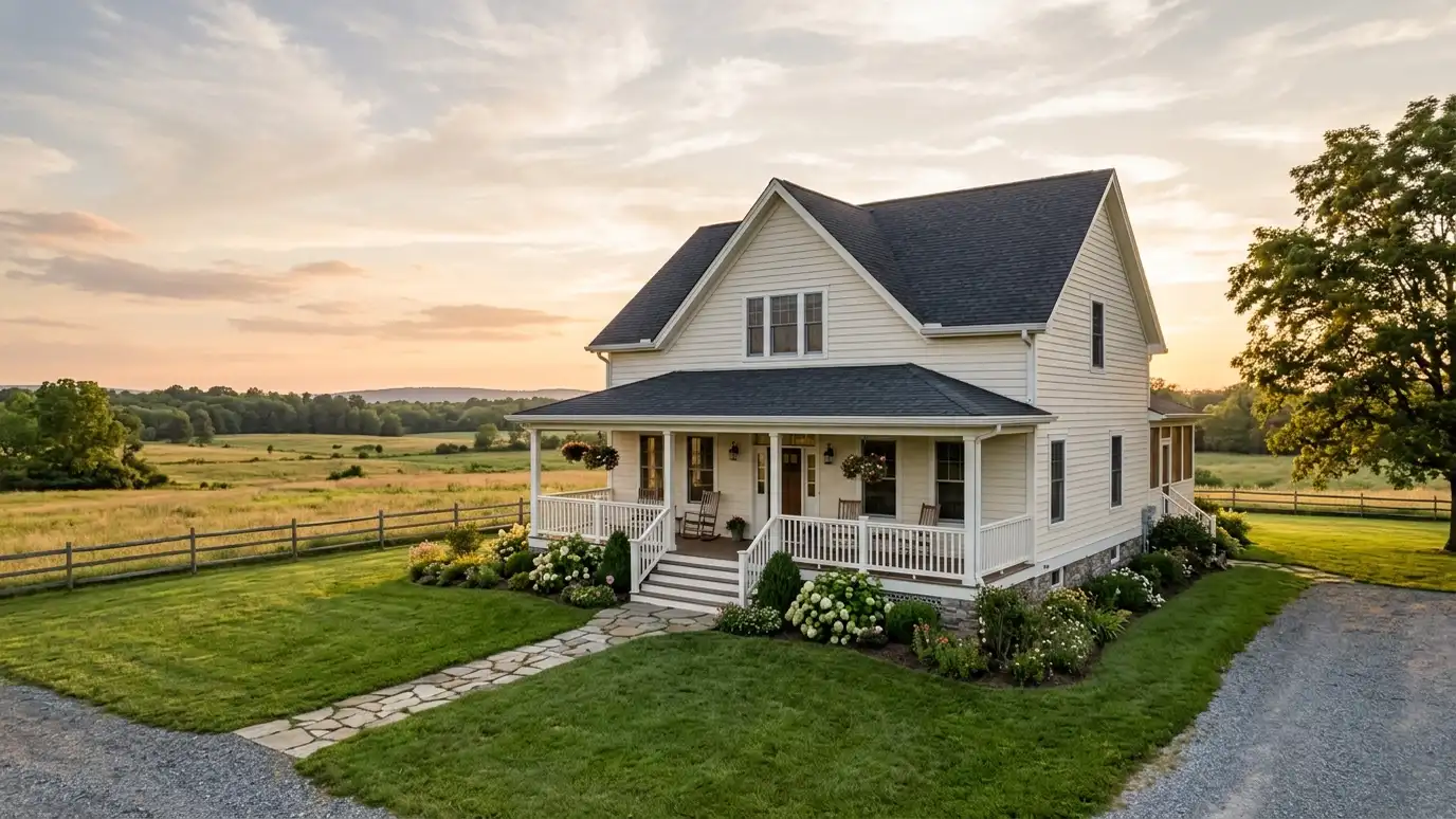 A well-kept home in Pleasant View, Tennessee on a quiet street with mature trees