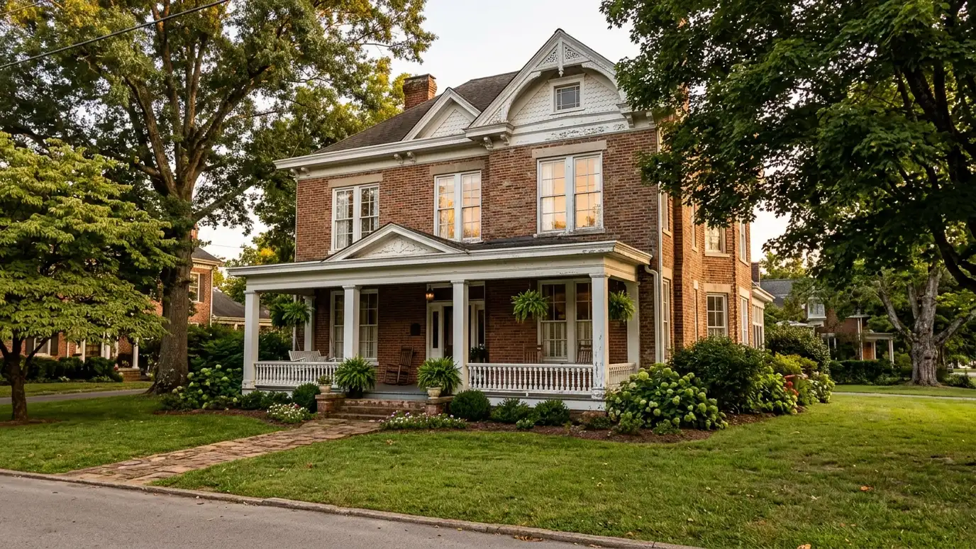 Shower installation and replacement in Springfield, TN A well-kept home in Springfield, Tennessee on a quiet street with mature trees