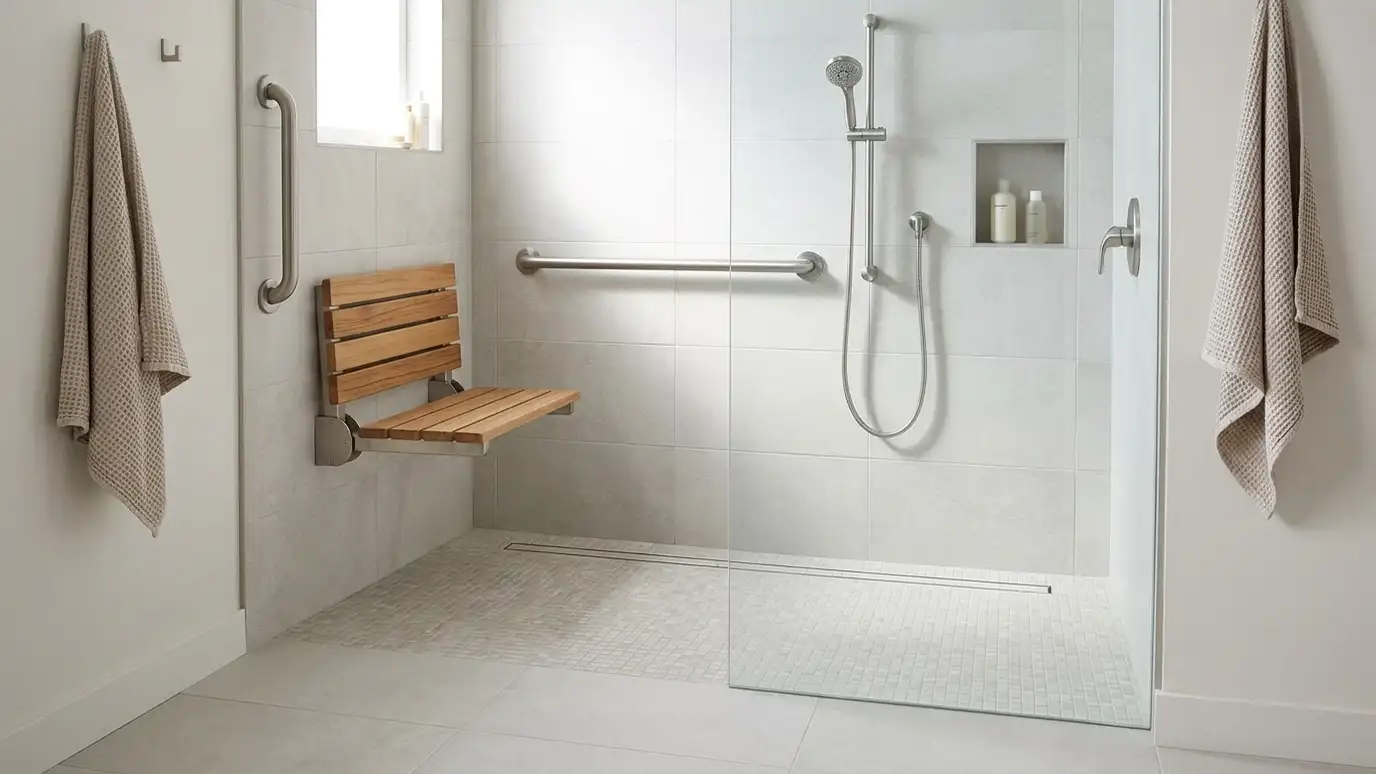 Accessible Shower Design Guide explained for Nashville and Middle Tennessee