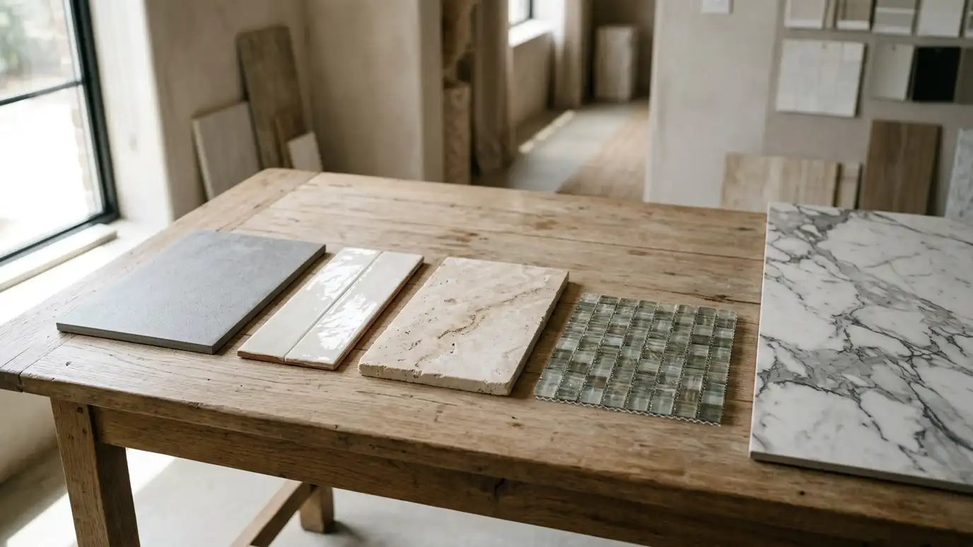 Shower Tile Materials Compared explained for Nashville and Middle Tennessee