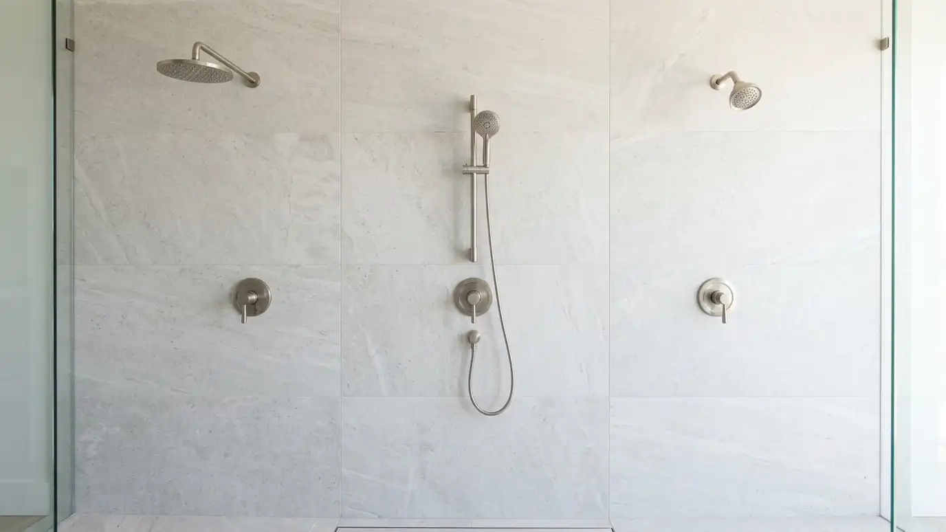 Showerhead and Valve Types Compared explained for Nashville and Middle Tennessee