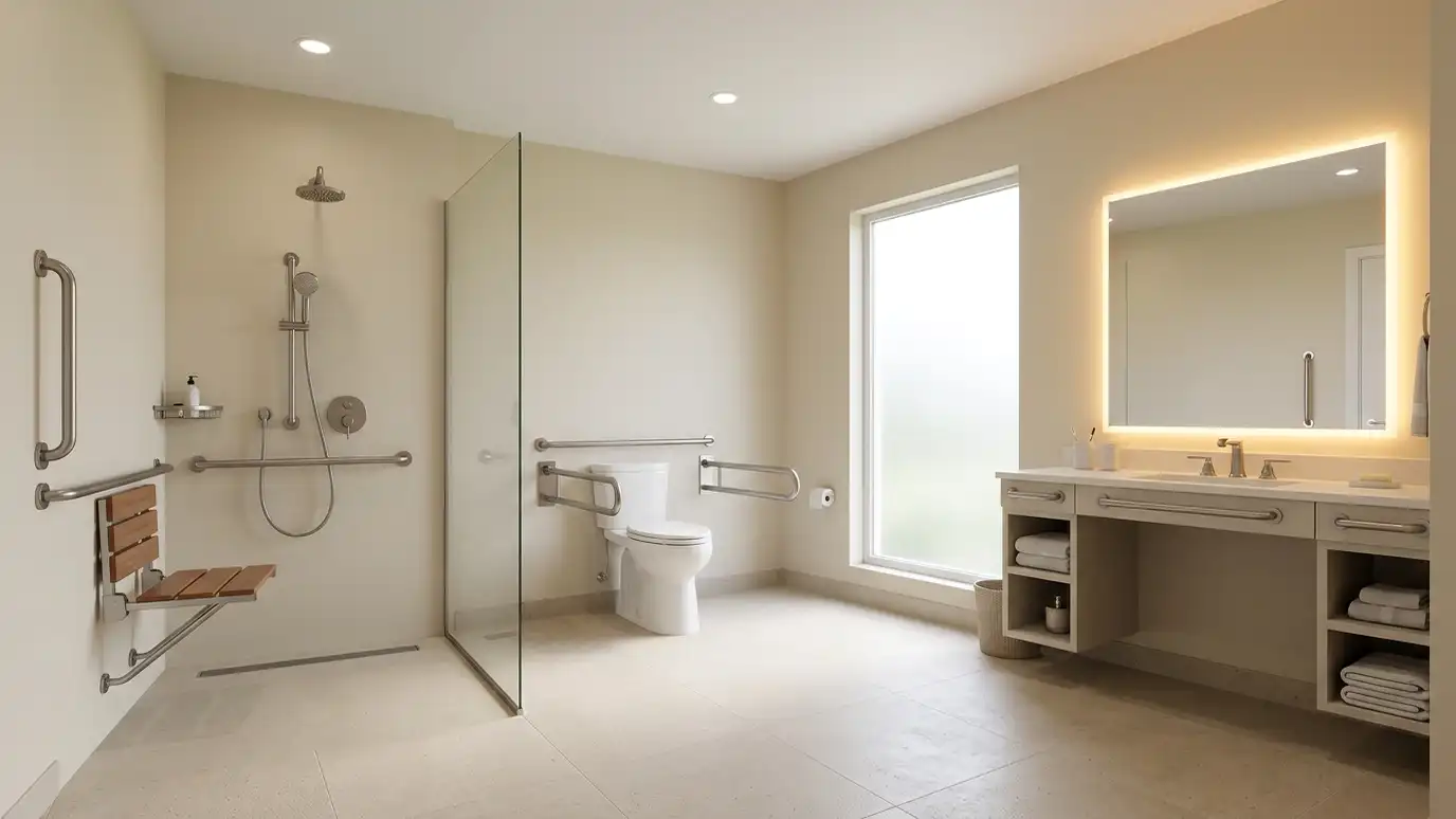 Aging-in-Place Bathroom Remodel in Nashville and Middle Tennessee