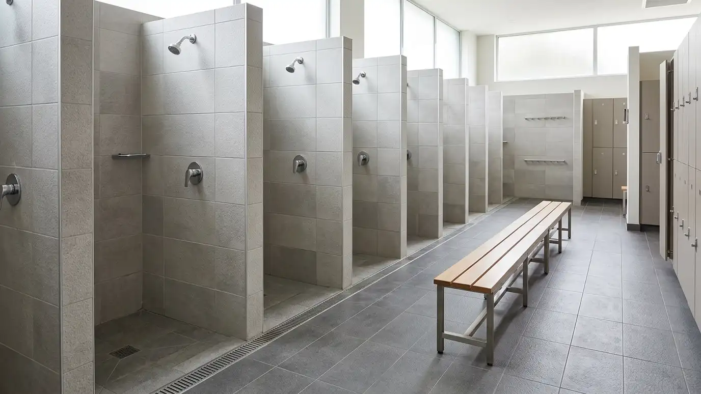 Gym and Commercial Shower Rooms in Nashville and Middle Tennessee