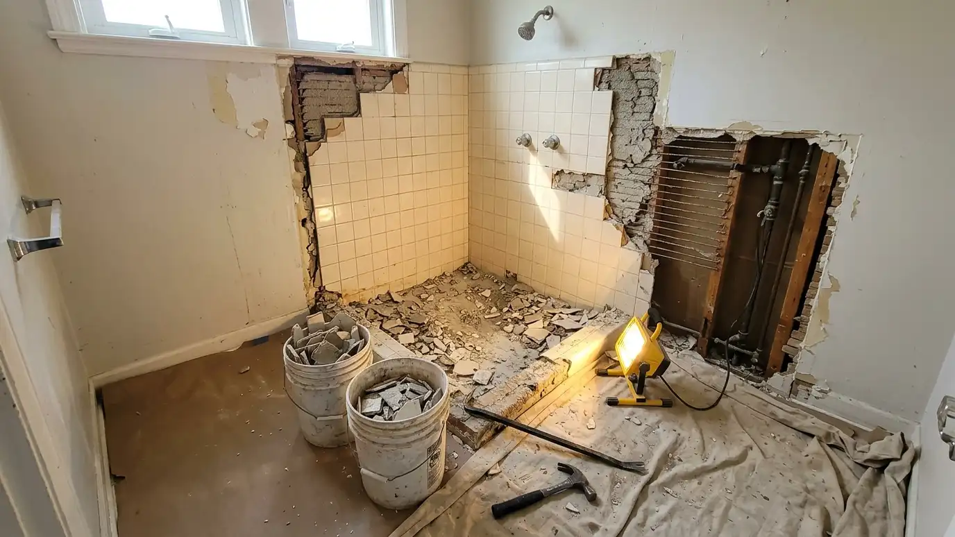 Shower Demolition and Haul-Away in Nashville and Middle Tennessee