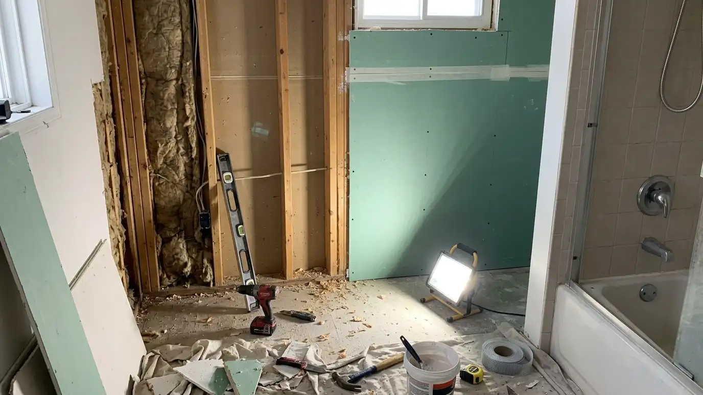 Water-Damaged Wall and Subfloor Repair in Nashville and Middle Tennessee