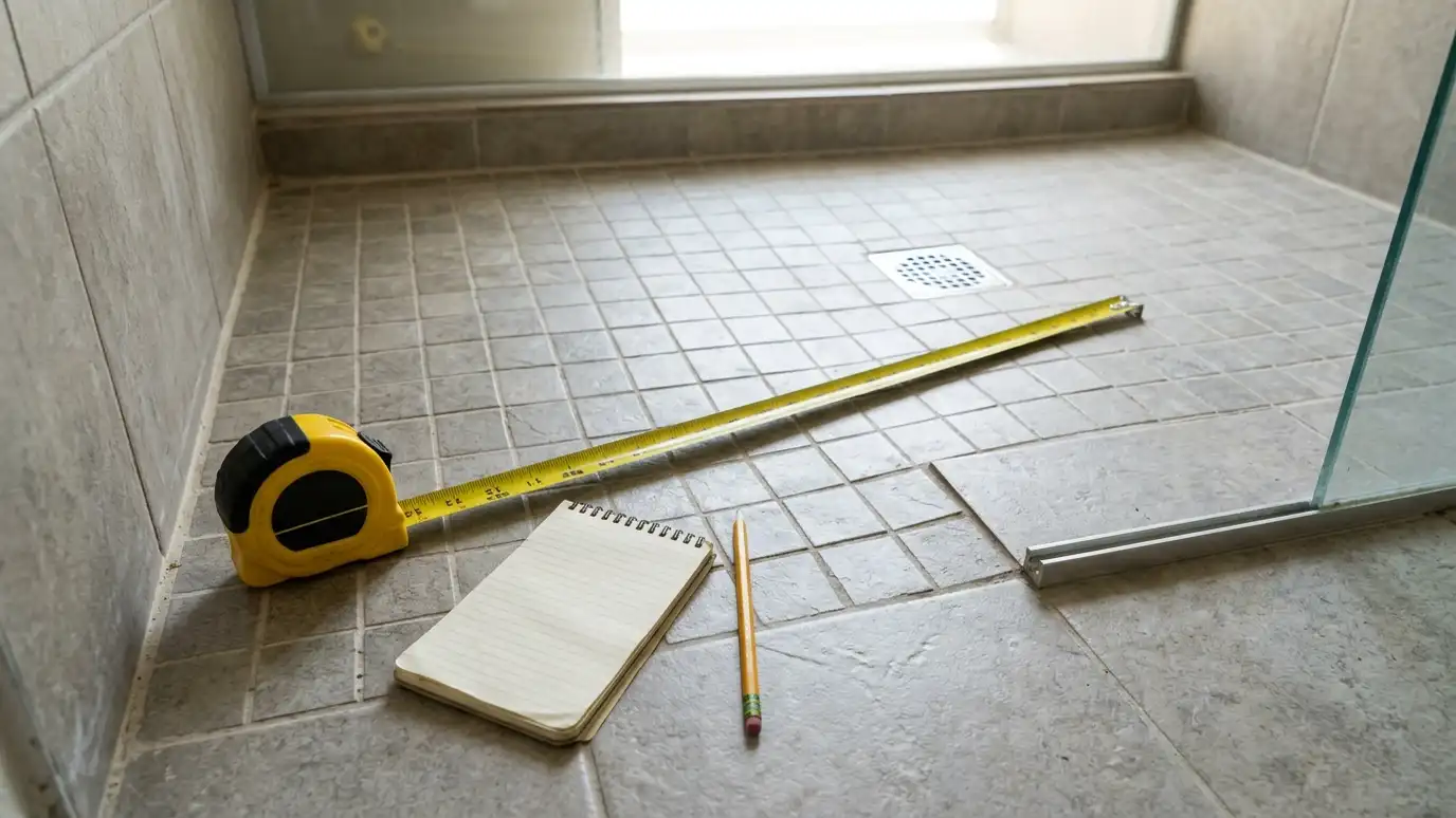 Shower Size and Layout Planner | Music City Shower Service Shower Size and Layout Planner